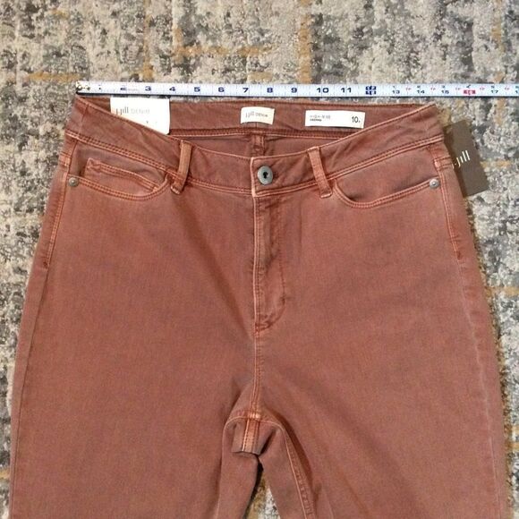 J.JILL CROPPED JEANS! NWT! SIZE 10P - Picture 3 of 9